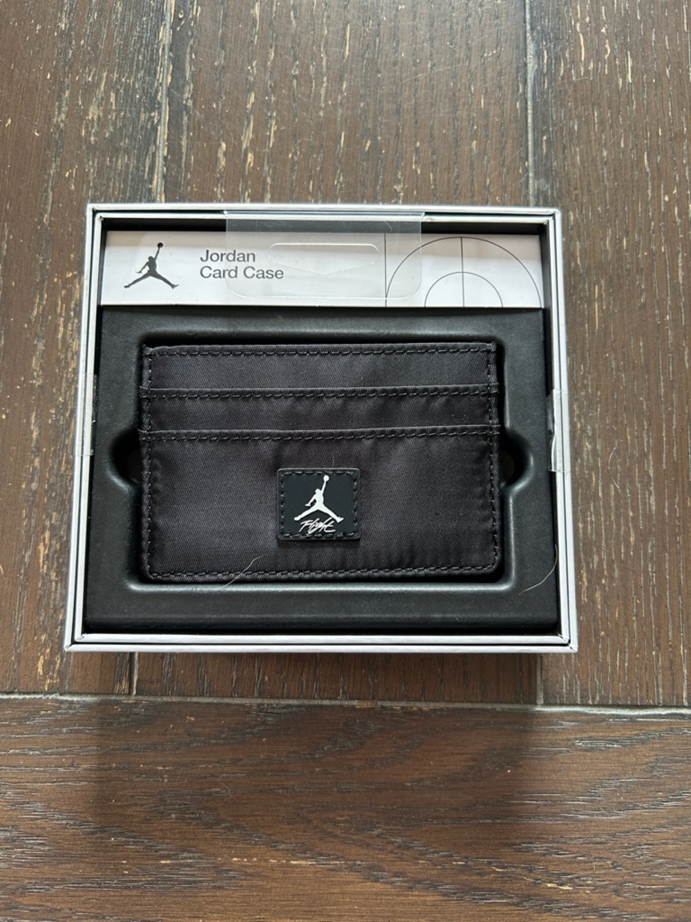 Jordan Black Card Case - Men’s Slim Wallet